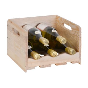 Wine/groceries crate VIVERI 30 cm width