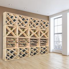 Wine rack system 50cm, natural - modular