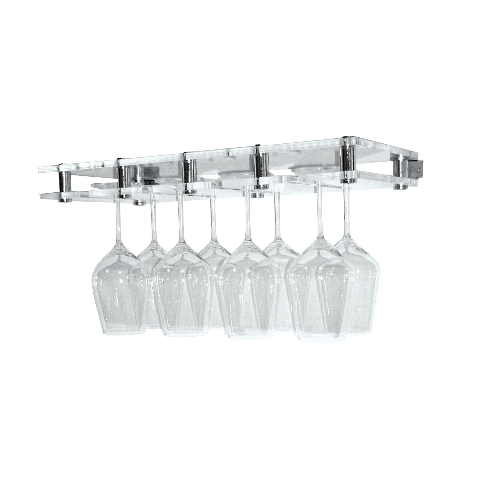 Acrylic wine glass discount holder